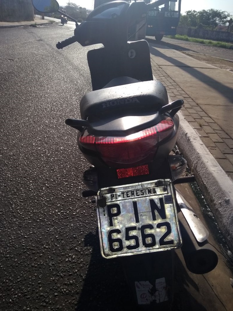 Motocicleta apreendida