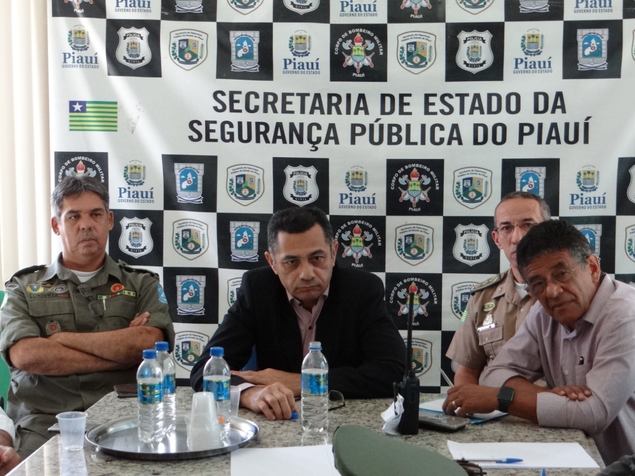 Reunião na SSP-PI