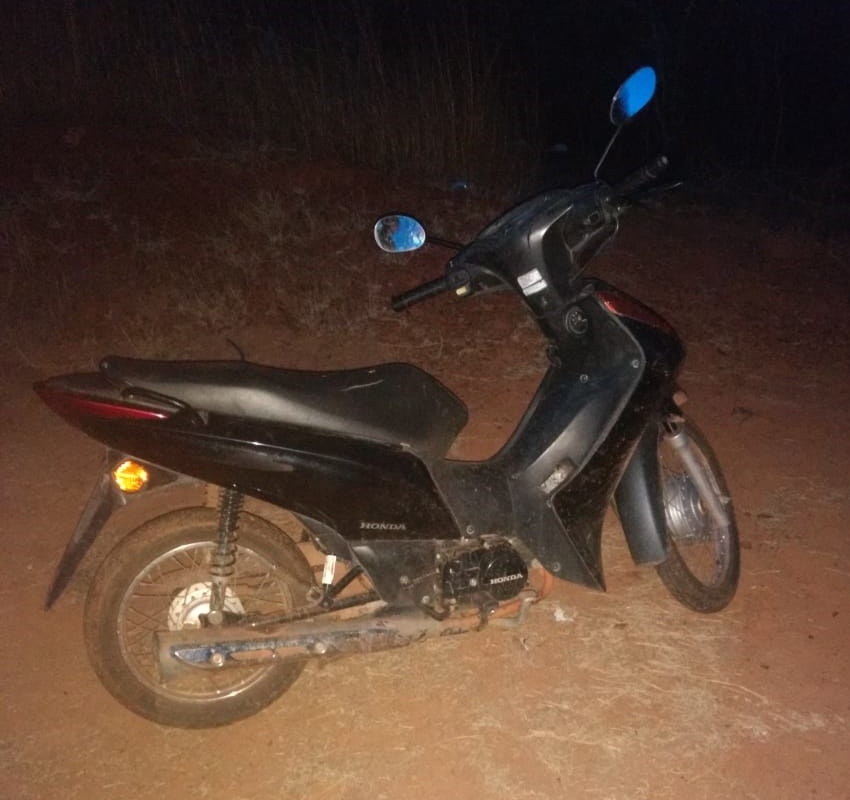 Motocicleta encontrada 
