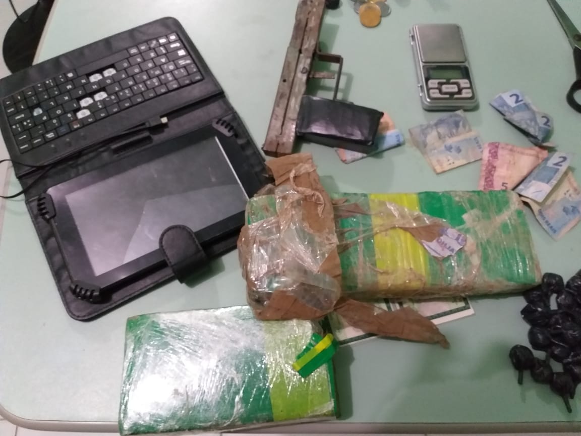 Material encontrado pela Polícia Civil