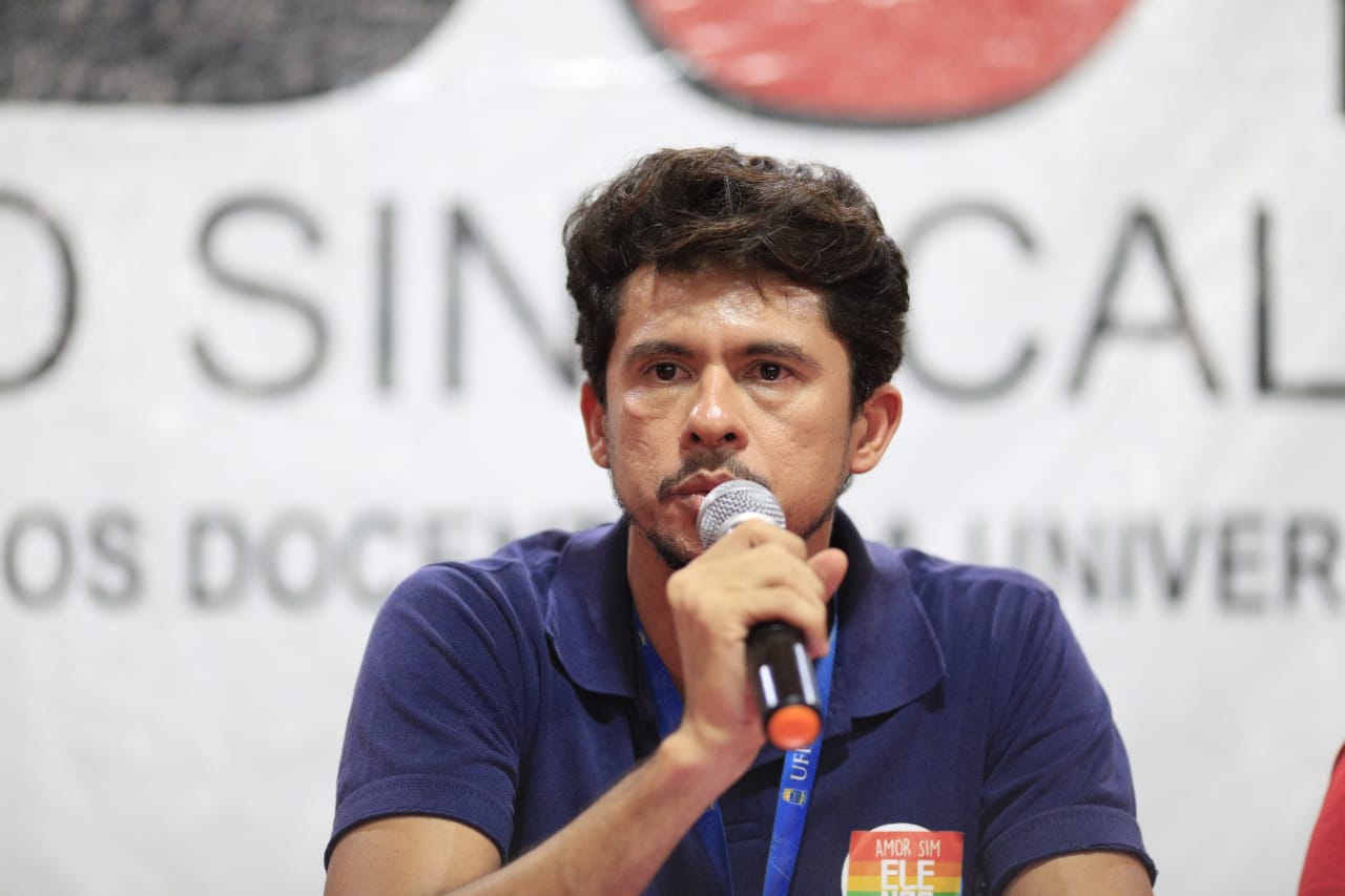 André Gonçalves, presidente do Sintufpi e da Frasuba