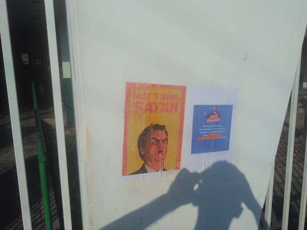 Propaganda contra o candidato Jair Bolsonaro