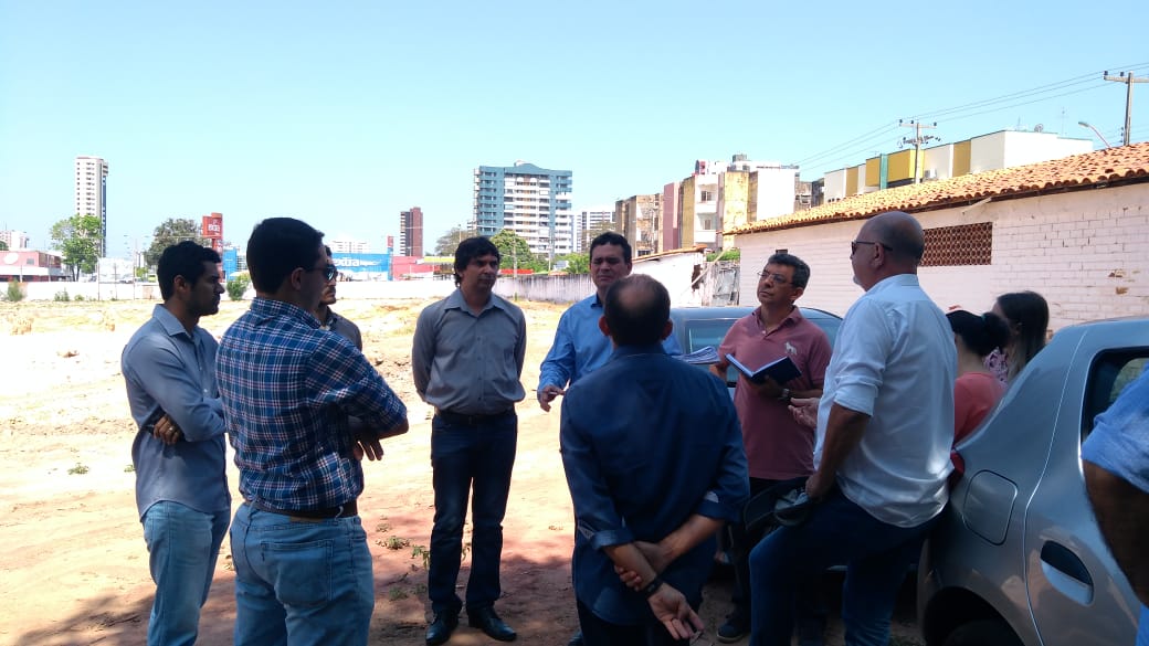 Visita na nova maternidade de Teresina