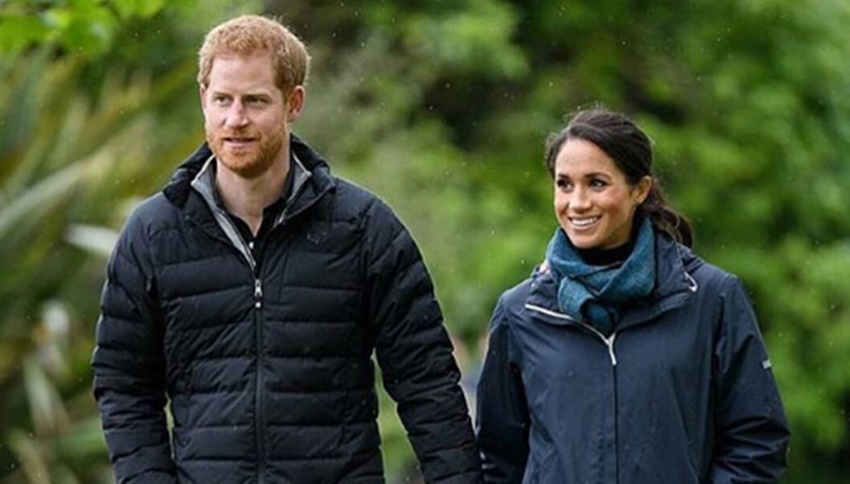 Príncipe Harry e  Meghan Markle