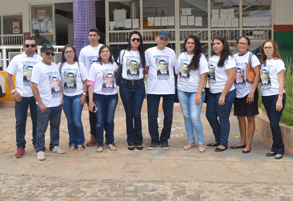 Familiares da vítima clamam por justiça