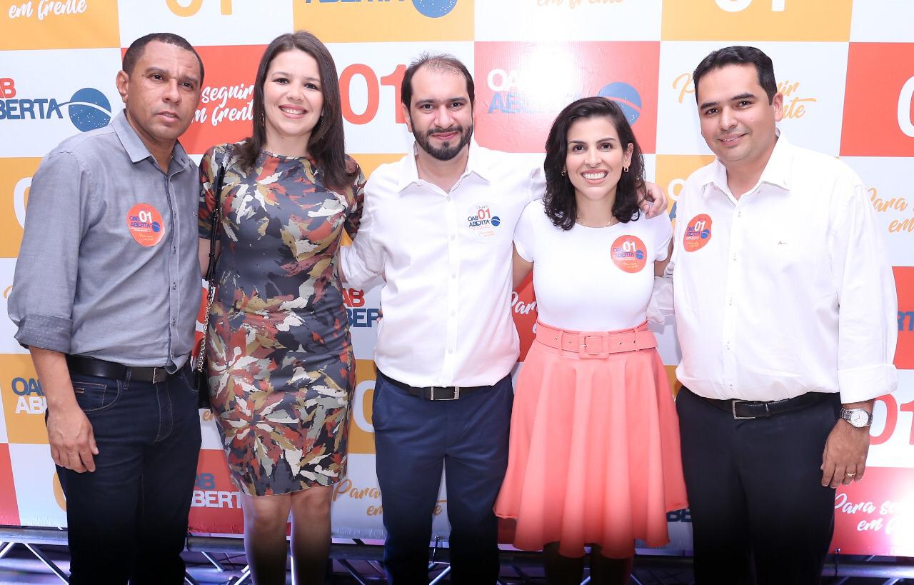 Lucas Villa participa de lançamento de chapa em Floriano 