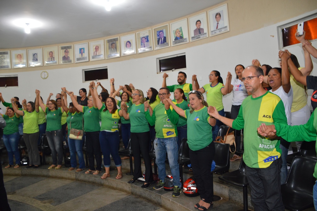 Agentes de Saúde comemoram aprovação do projeto