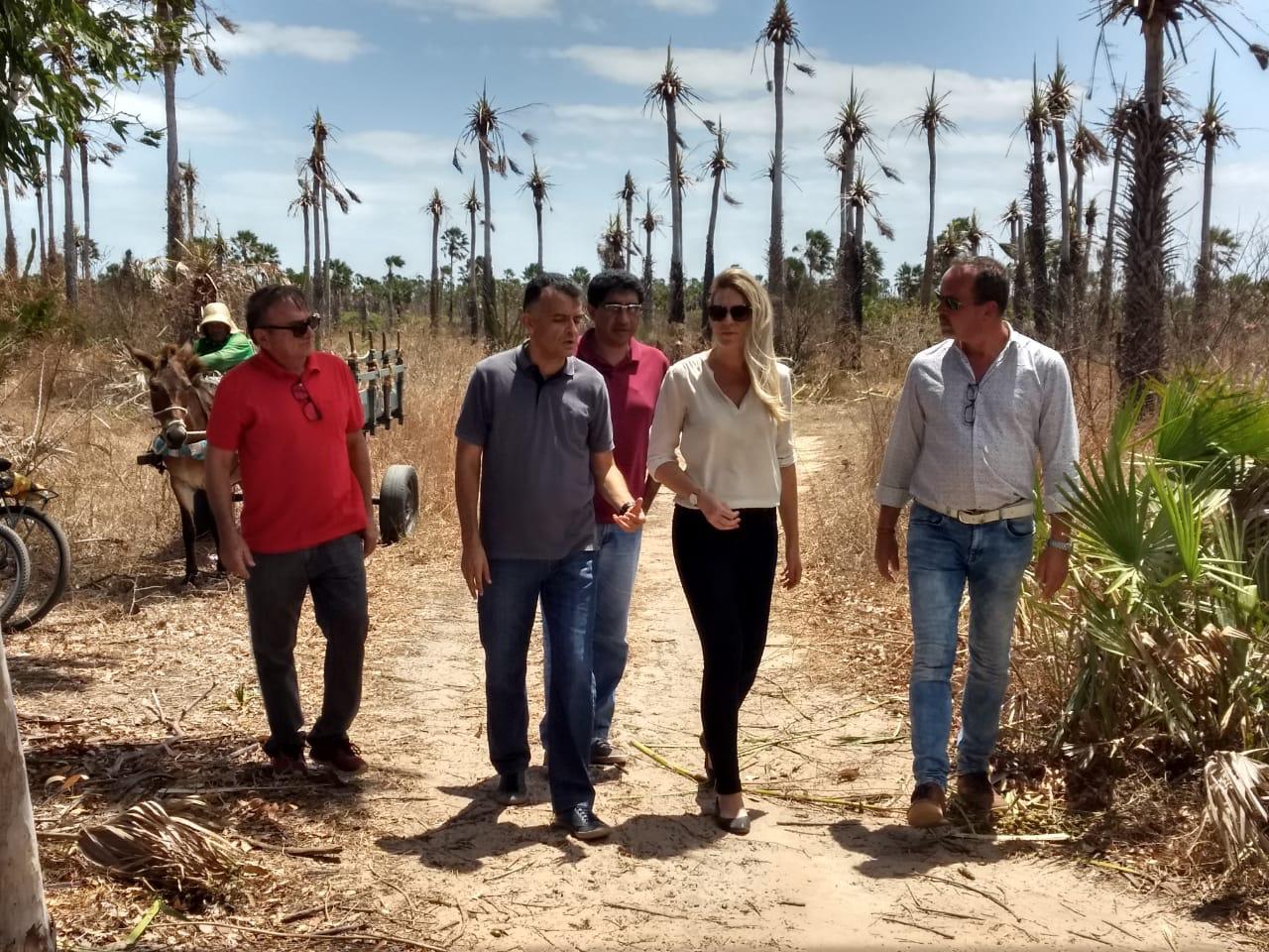 Gravação de documentário no norte do estado