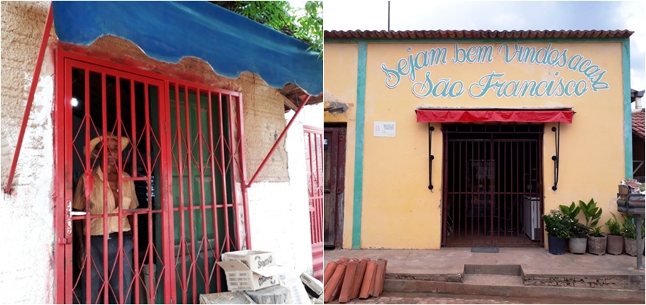 Comerciantes vendem atrás de grades por medo da violência 