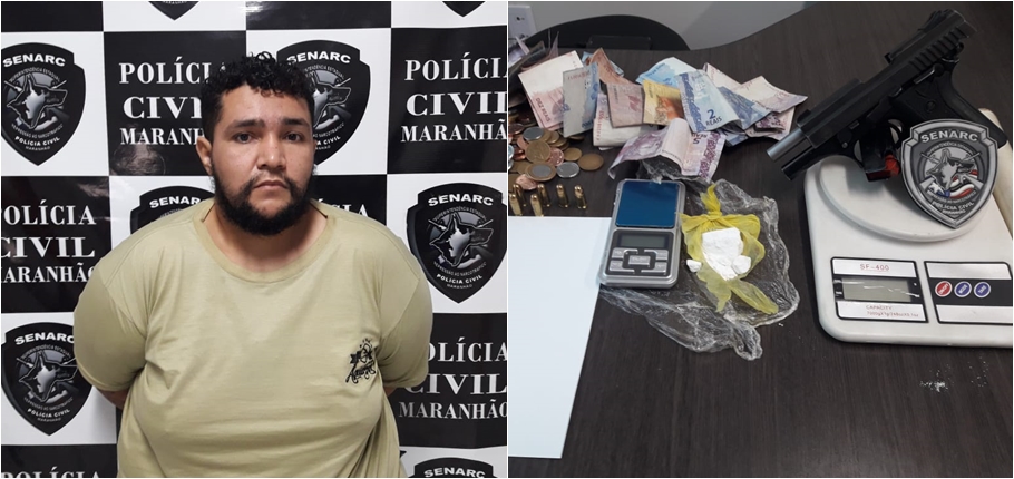 Preso acusado de tráfico e homicídio em Timon