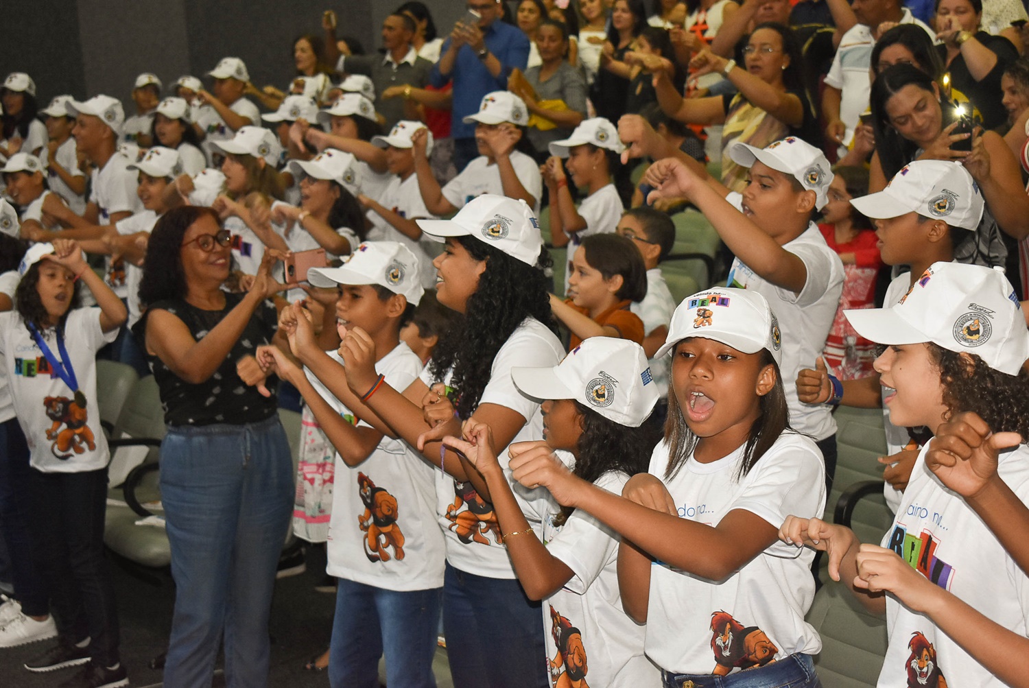 Alunos do Proerd