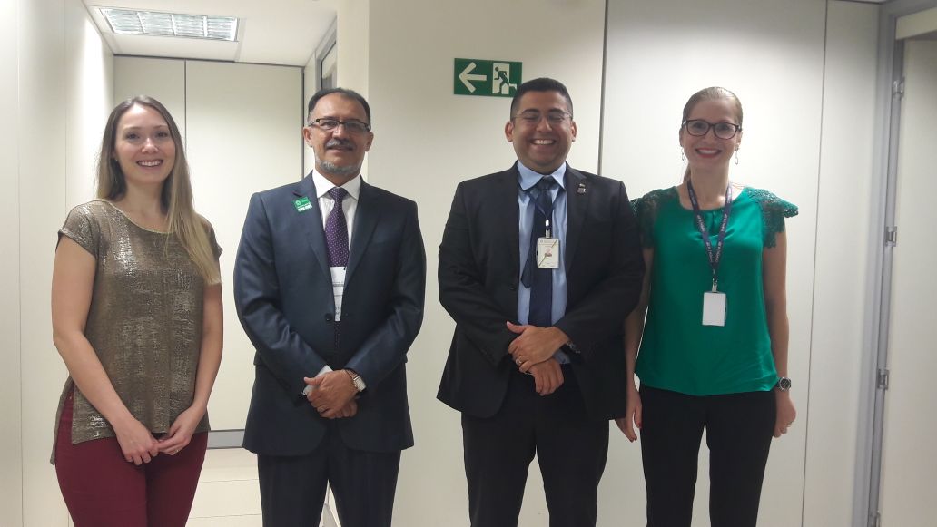 Abel, Tais e Adriana recebem diretor da Acadepen/PI em busca de recursos para formação