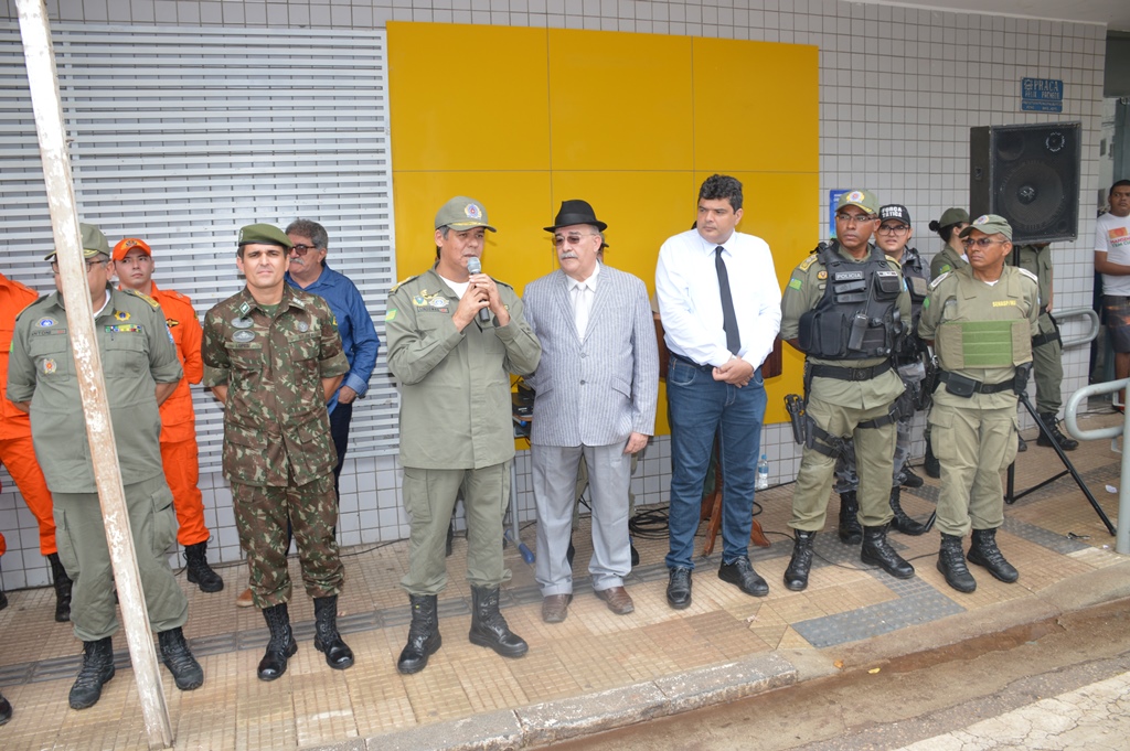 Coronel Lindomar faz laçamento de operação em Picos
