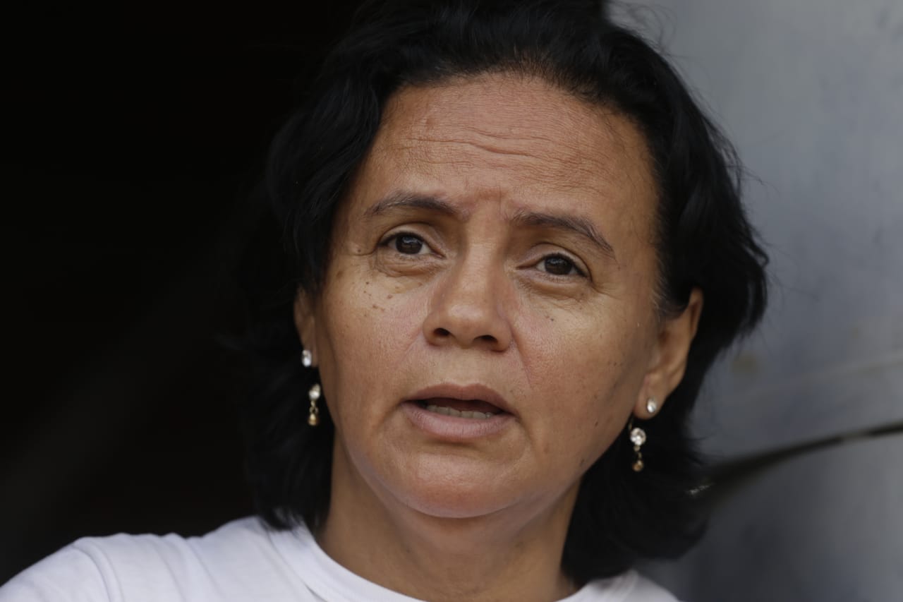 Moradora lamenta situação