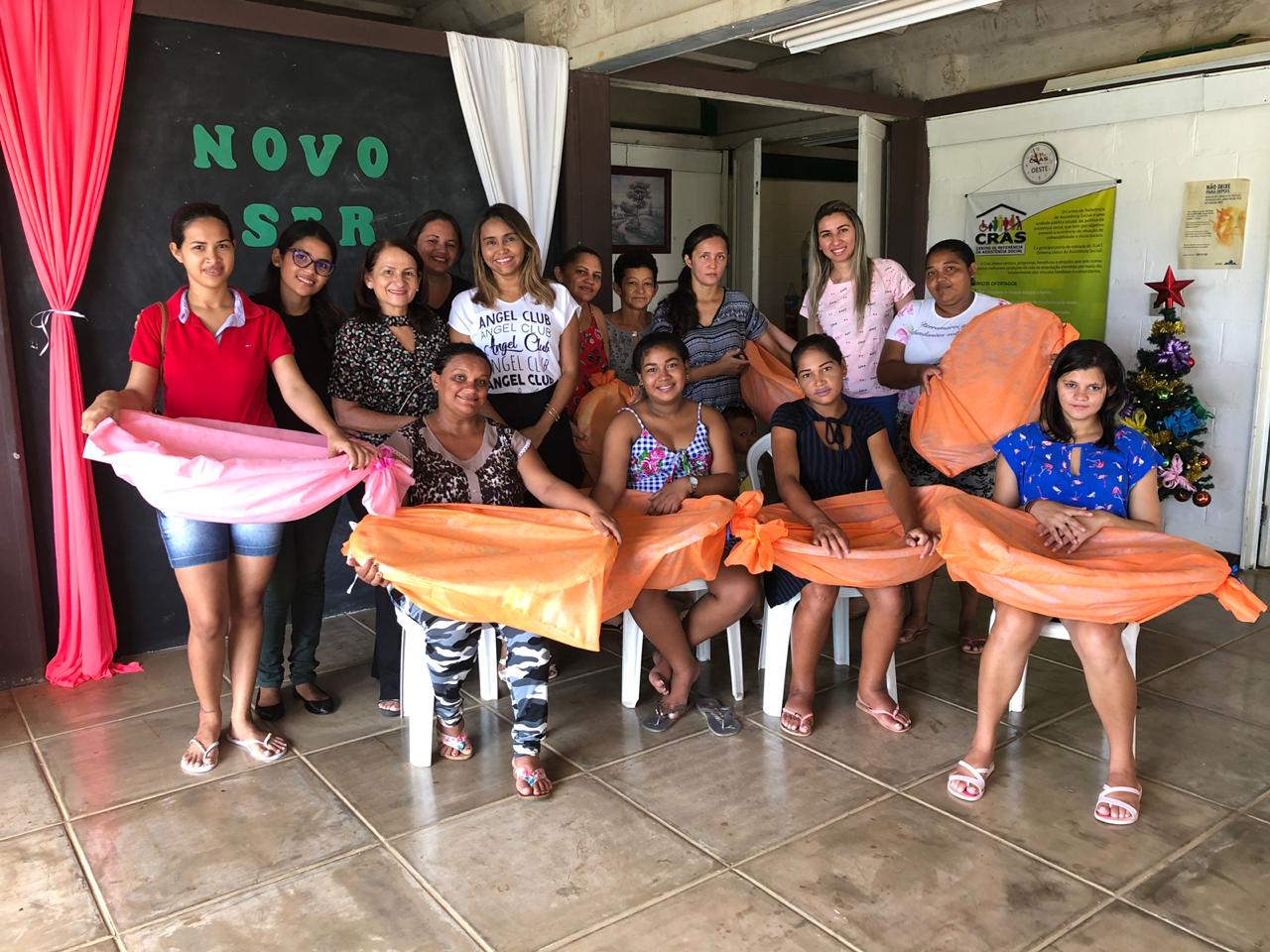 Entrega de kits para gestantes em Campo Maior