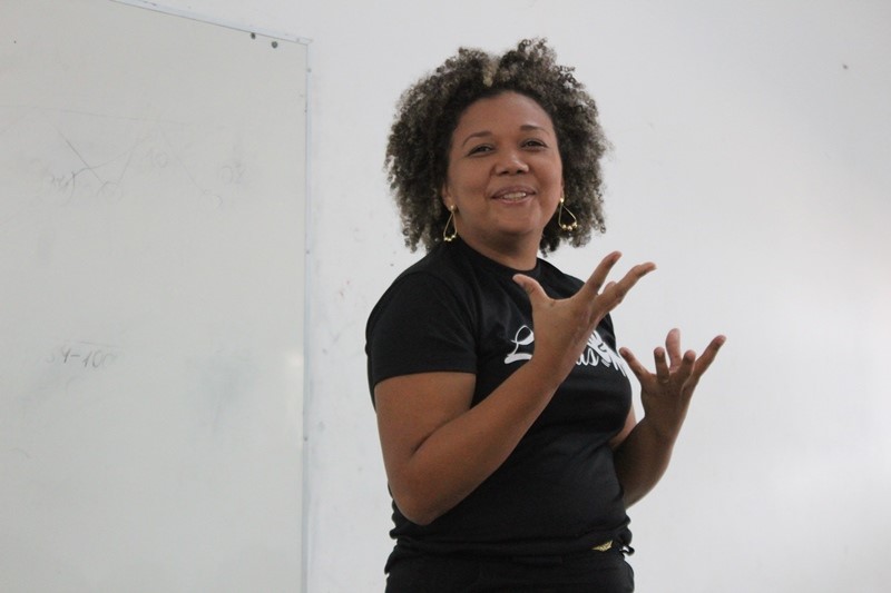 Professora de Libras da Semec