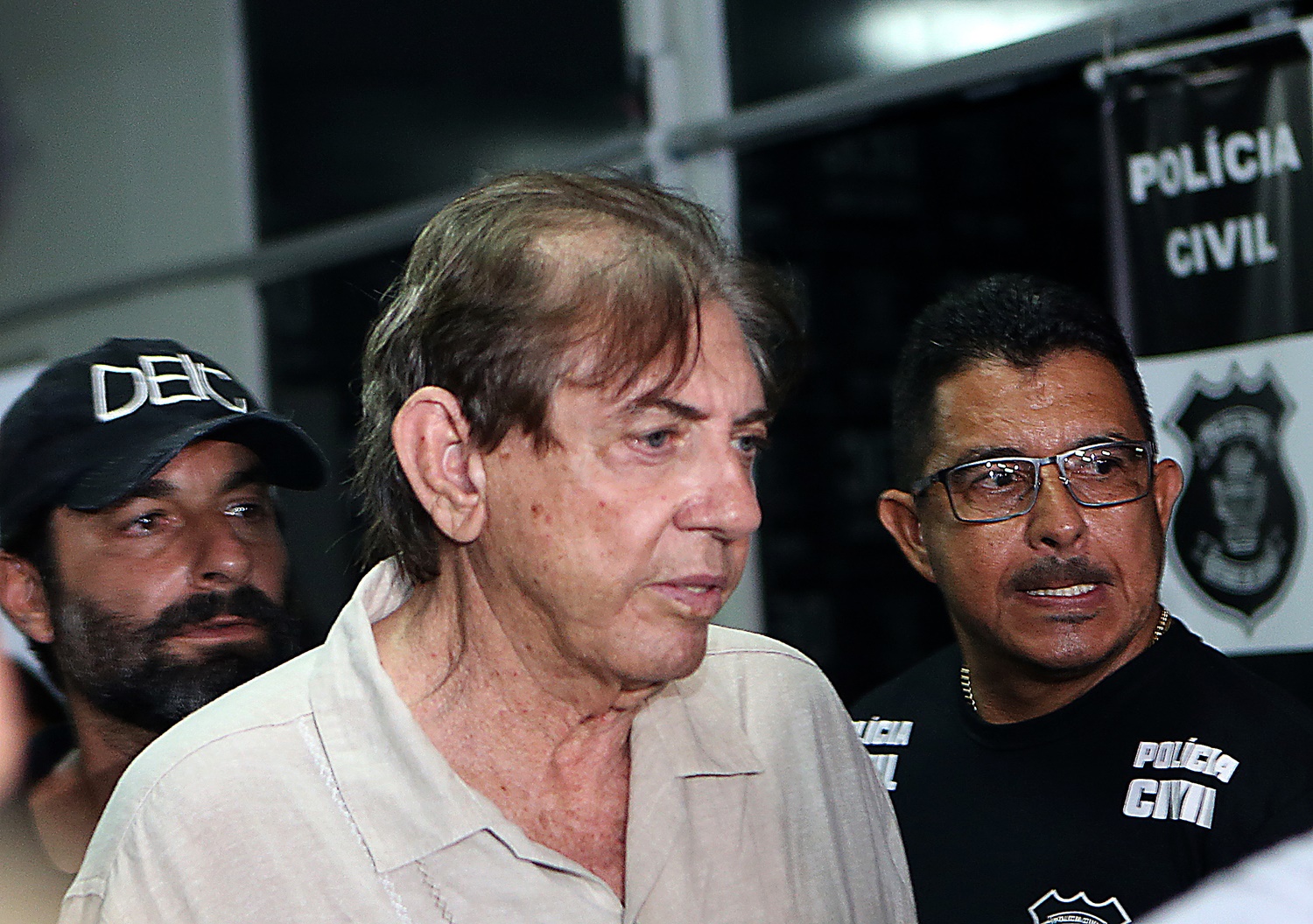 Médium João de Deus após se entregar à polícia