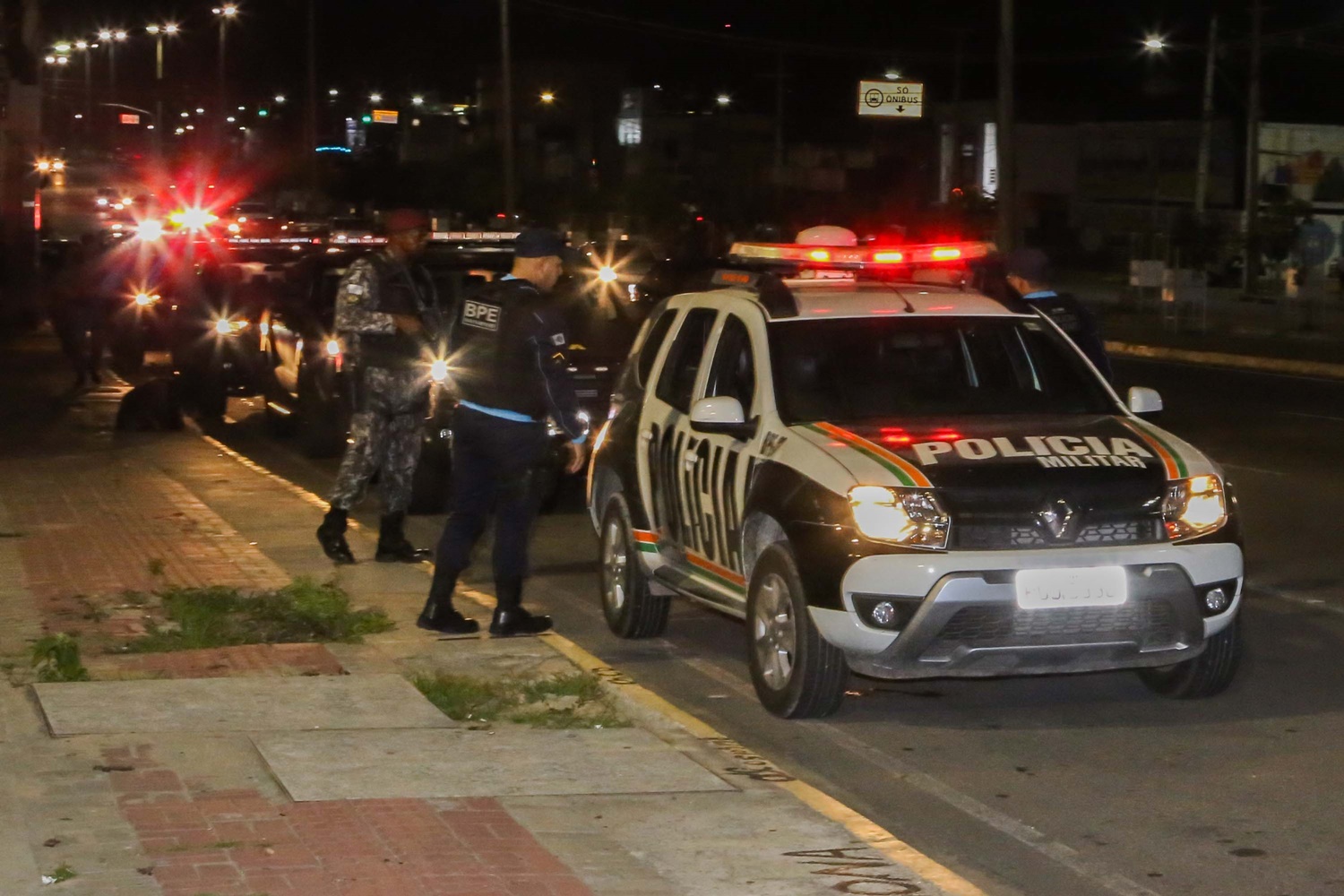 Força Nacional chega no Centro de Formação Olímpica (CFO) em Fortaleza (CE), nesta sexta-feira (3)