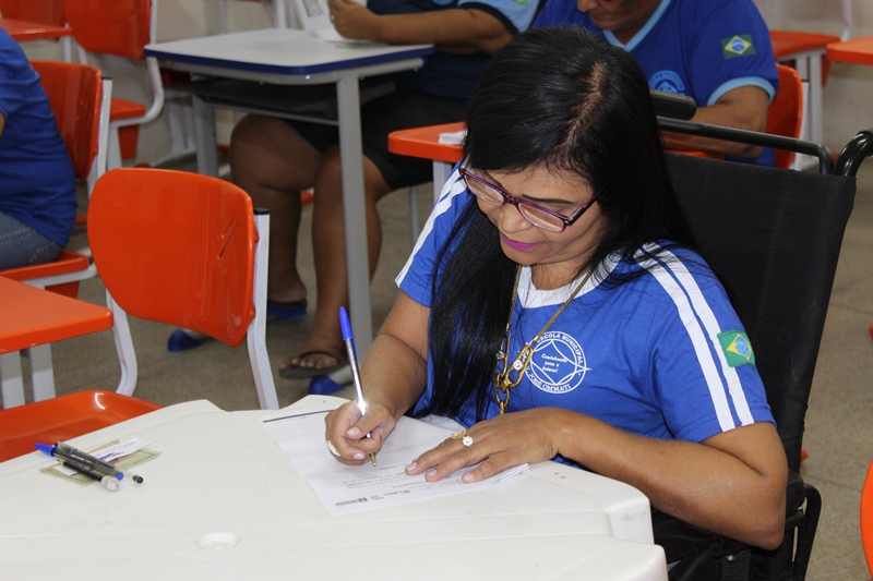 Estudante da EJA em Teresina