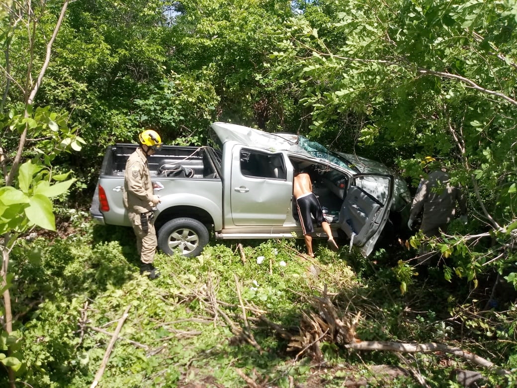 Carro envolvido no acidente