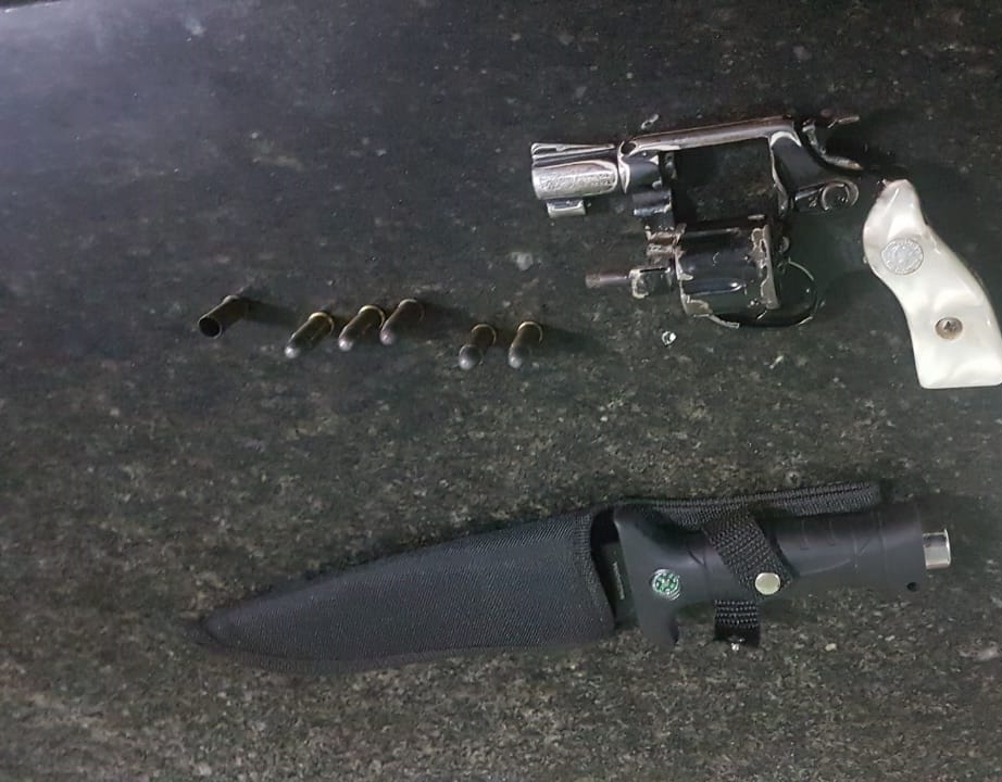 Armas apreendidas