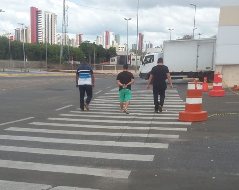 João Lucas foi preso no Teresina Shopping