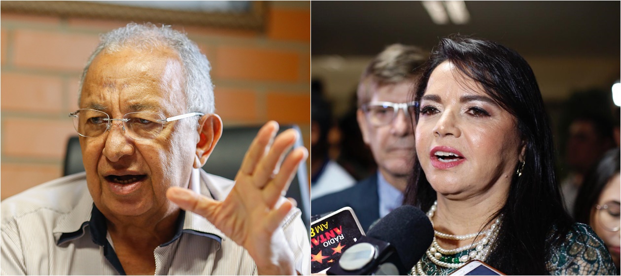 Dr. Pessoa e Teresa Britto