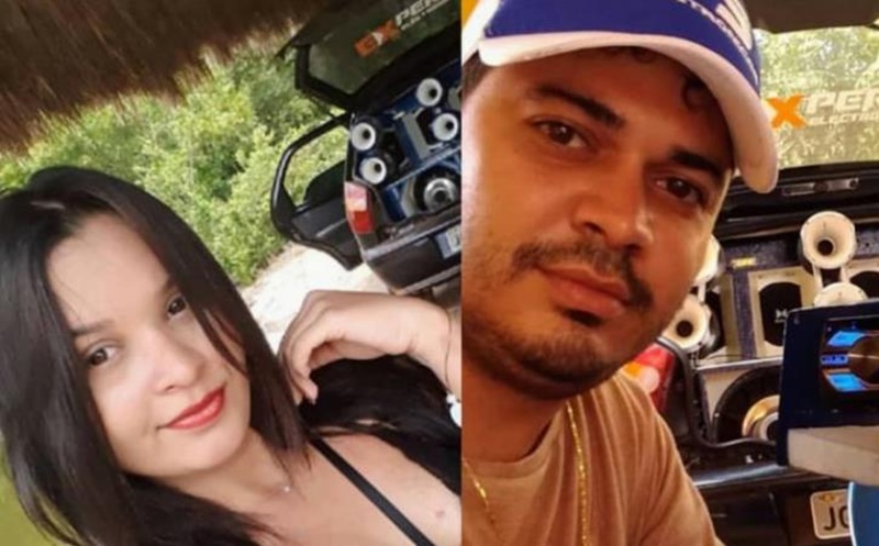 Izabele Cristina e o acusado 