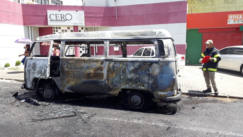 Corpo de Bombeiros foi acionado 