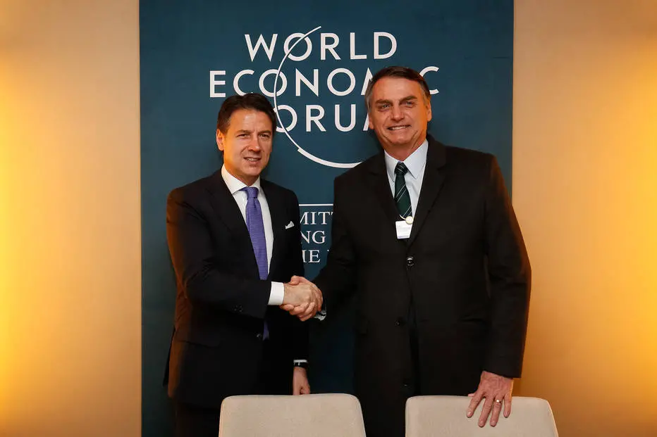 Giuseppe e Jair Bolsonaro 