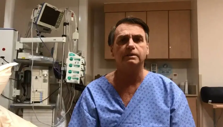 Bolsonaro no Hospital Albert Einstein