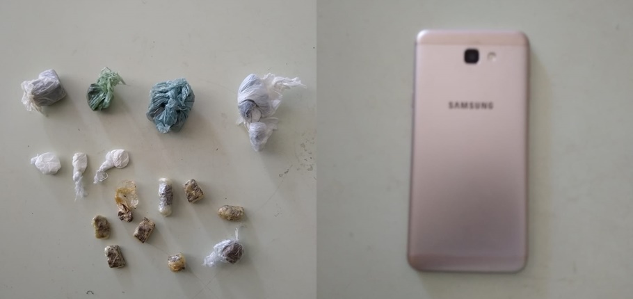 Material encontrado na casa da mãe do acusado em Amarante