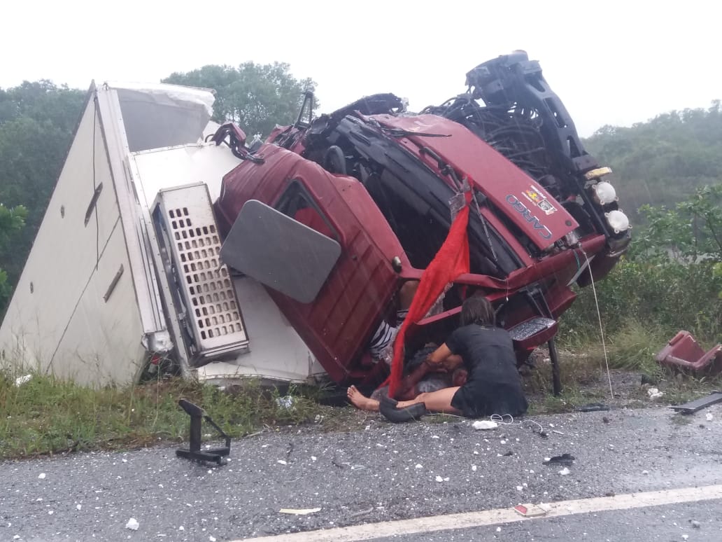 Acidente na BR 402 no Maranhão
