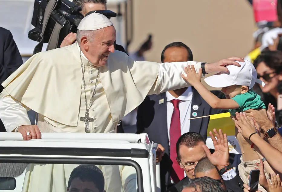 Papa Francisco na Península Arábica
