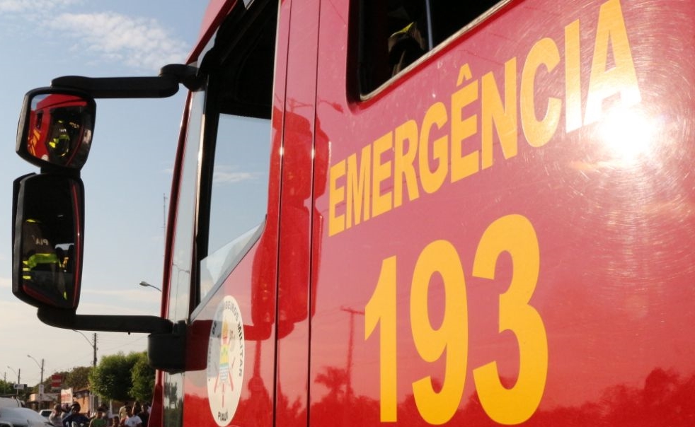 Equipe do Corpo de Bombeiros