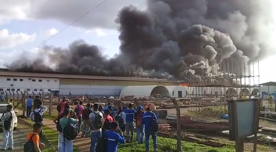 Incêndio na Usina Belo Monte
