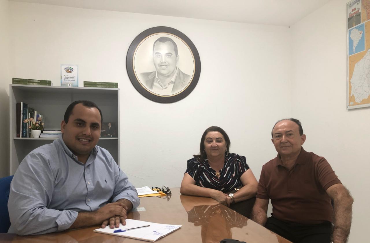 Georgiano Neto e o prefeito Didiu