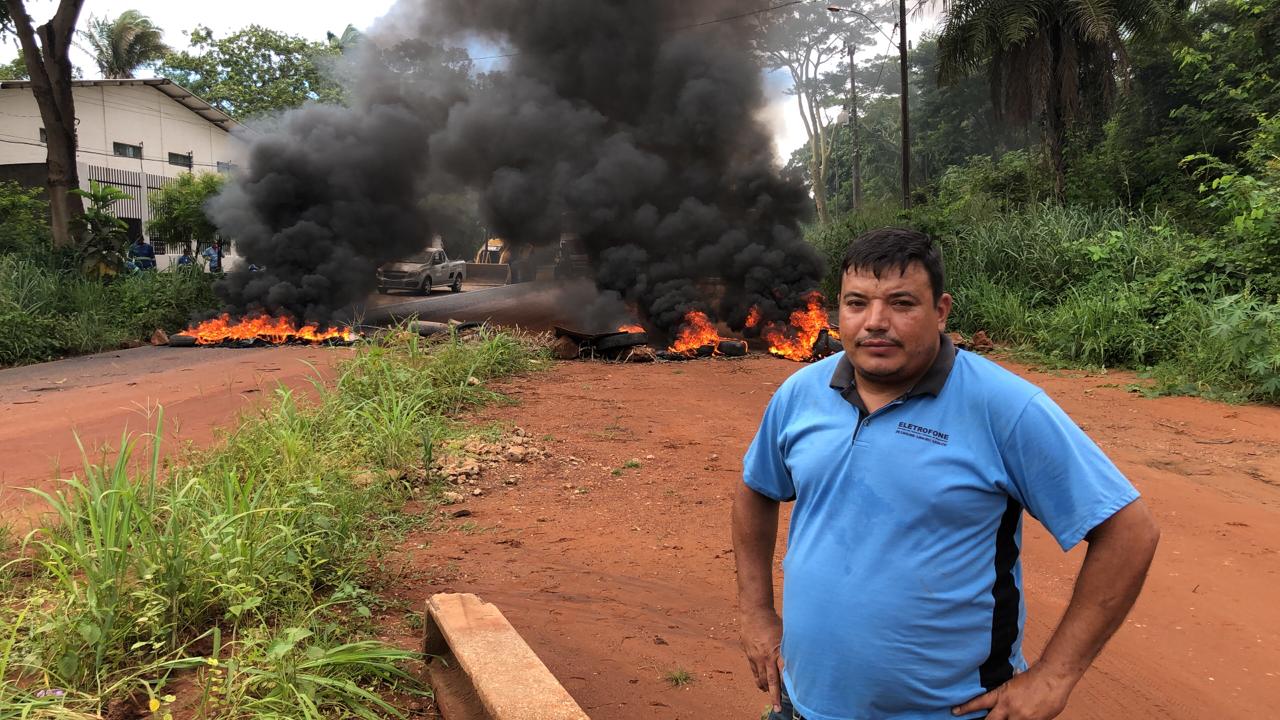 Presidente da Associação de Moradores do bairro Vila Nova Socopo, José Damasceno