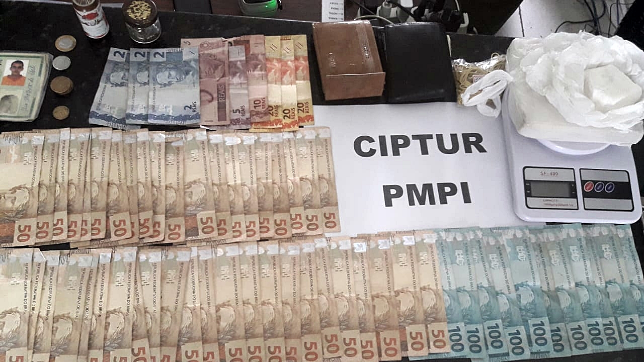 Material encontrado pela Polícia Militar
