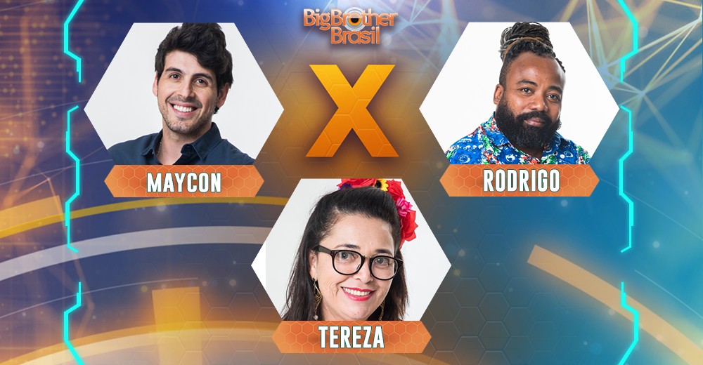 Maycon, Tereza e Rodrigo estão na berlinda do BBB 19