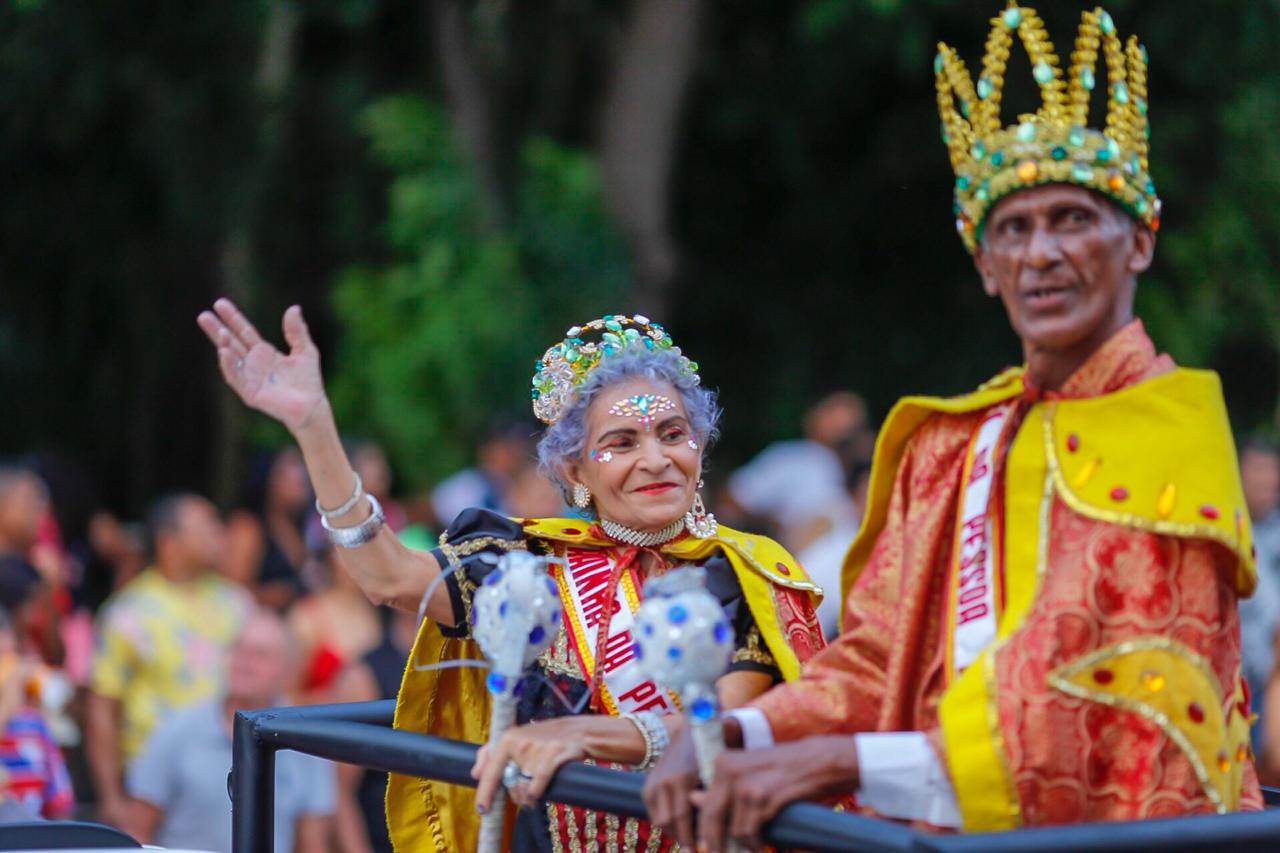 Rei e Rainha da terceira idade no Corso 2019