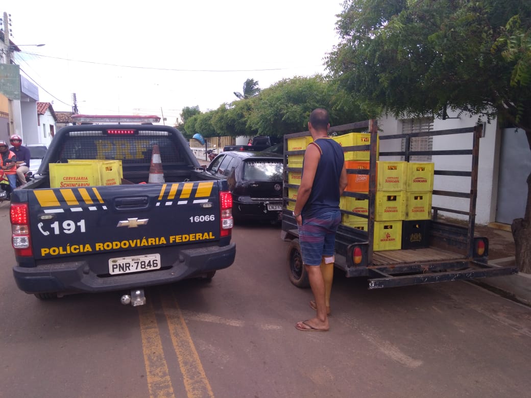 Carga apreendida pela PRF