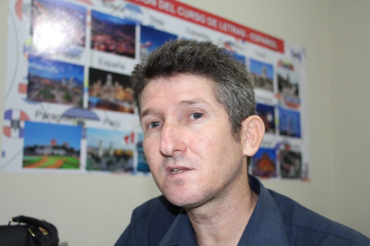 Mestre Josinaldo Oliveira dos Santos, coordenador do curso Letras Espanhol da UESPI