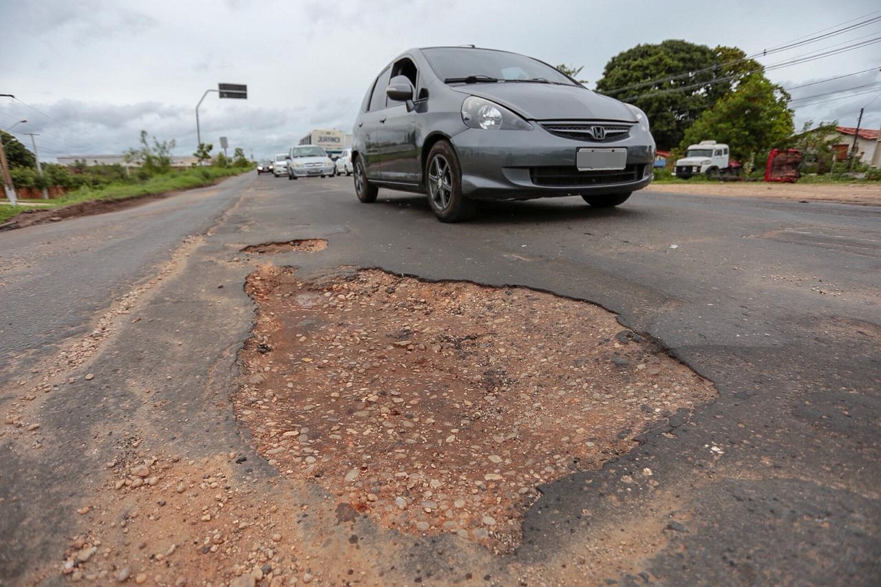 Trecho da BR 316