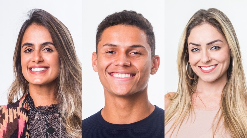 Carolina, Danrley e Paula enfrentam o Paredão do BBB 19