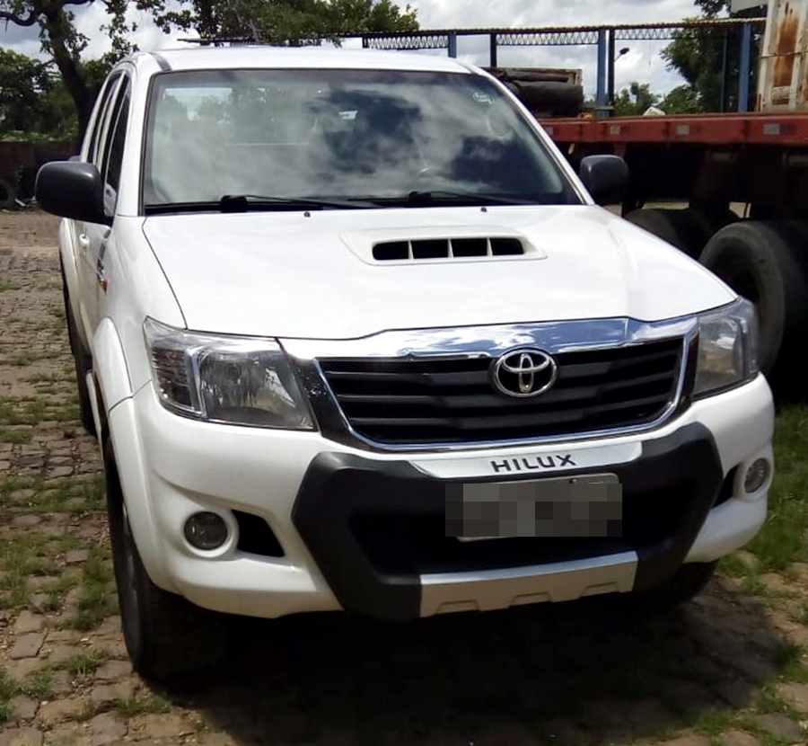 Hilux da empresa
