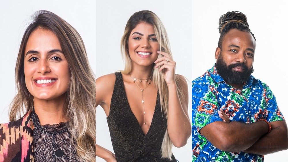 Carolina, Hariany e Rodrigo estão na berlinda do reality