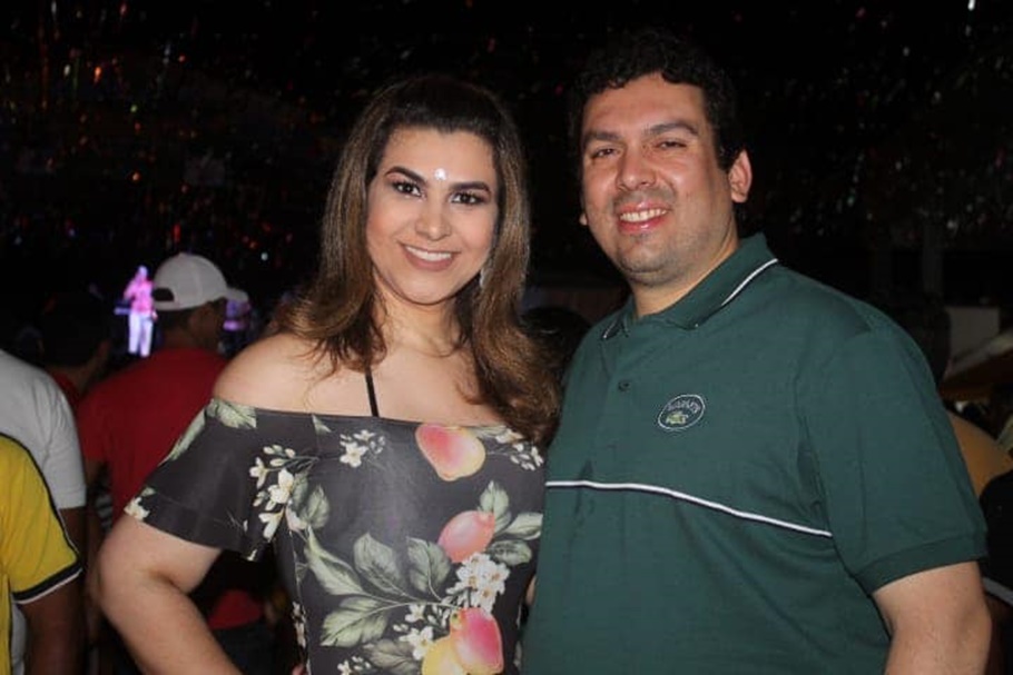 Marcus Vinicius e Marina Santos  