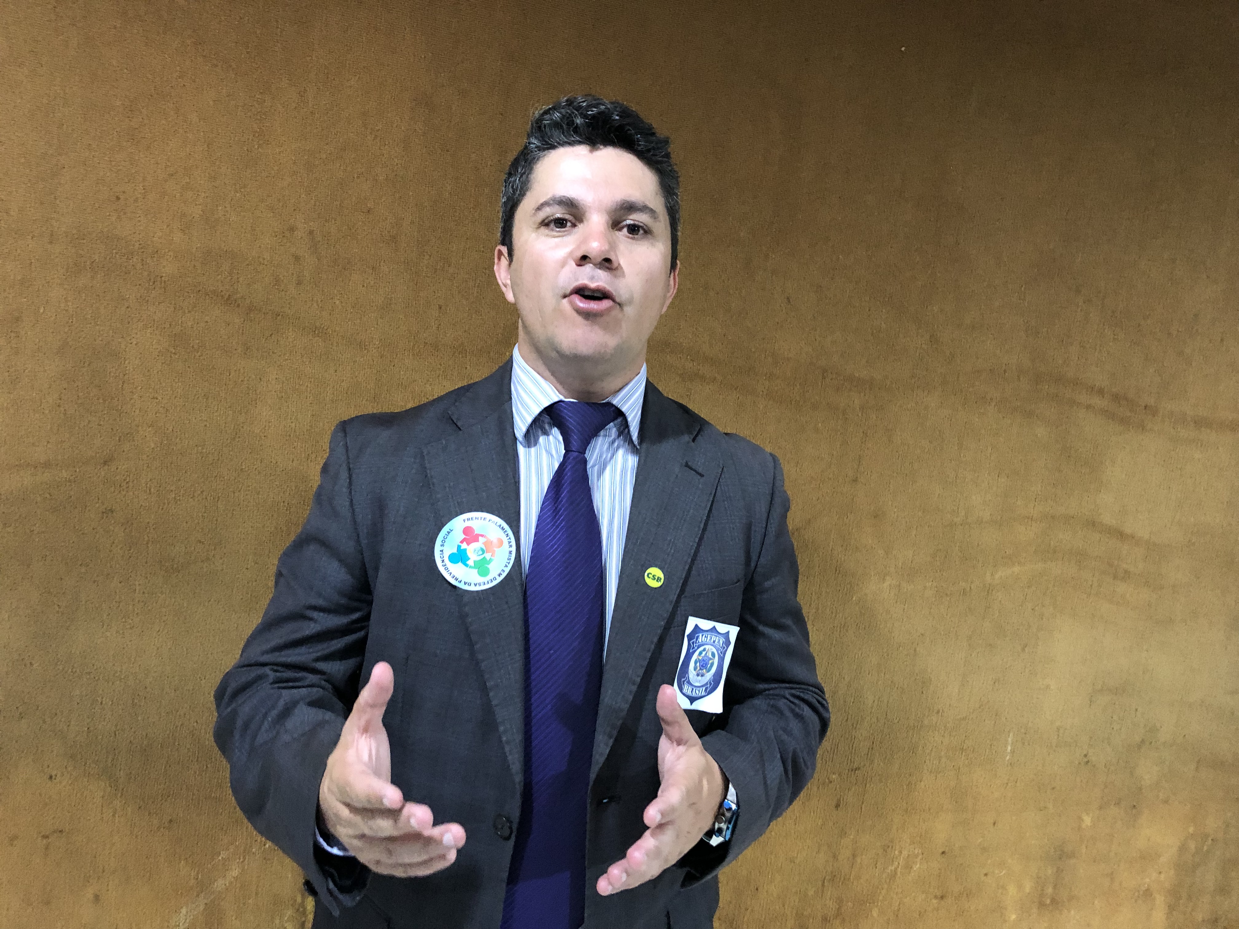 Leandro Allan é presidente da Agepen-Brasil