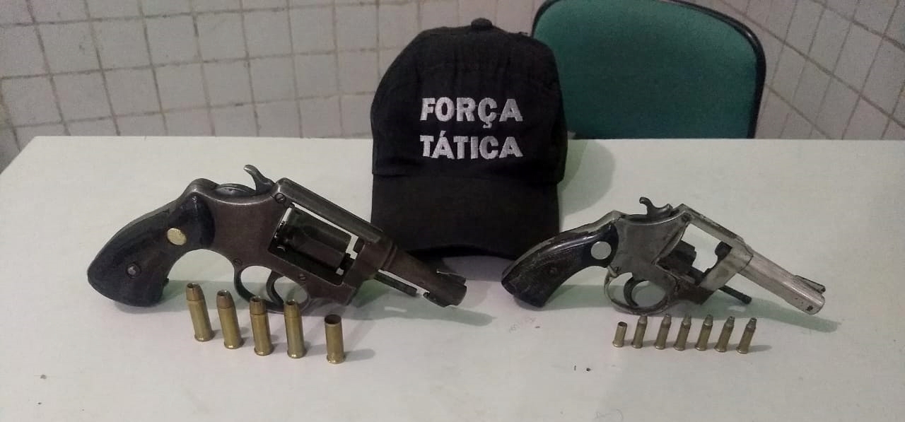 Armas apreendidas